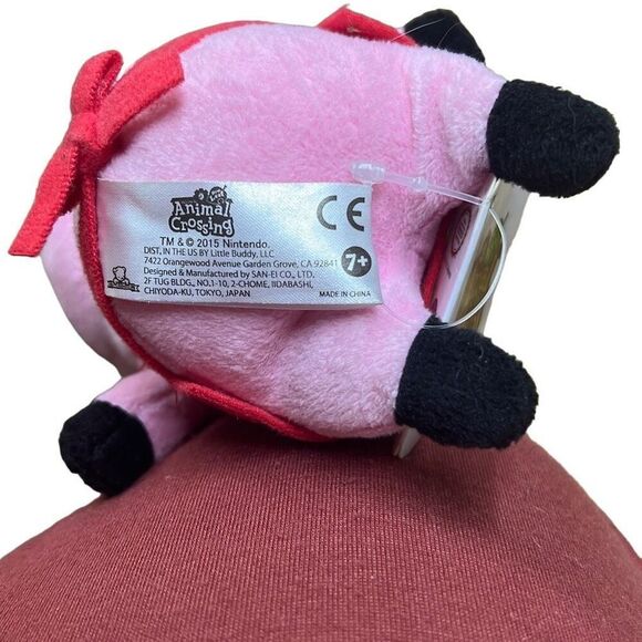 Nintendo Kid's Pink Animal Crossing Alpaca Lisa Reese Japan Toy Doll 10" NWT - Picture 5 of 9